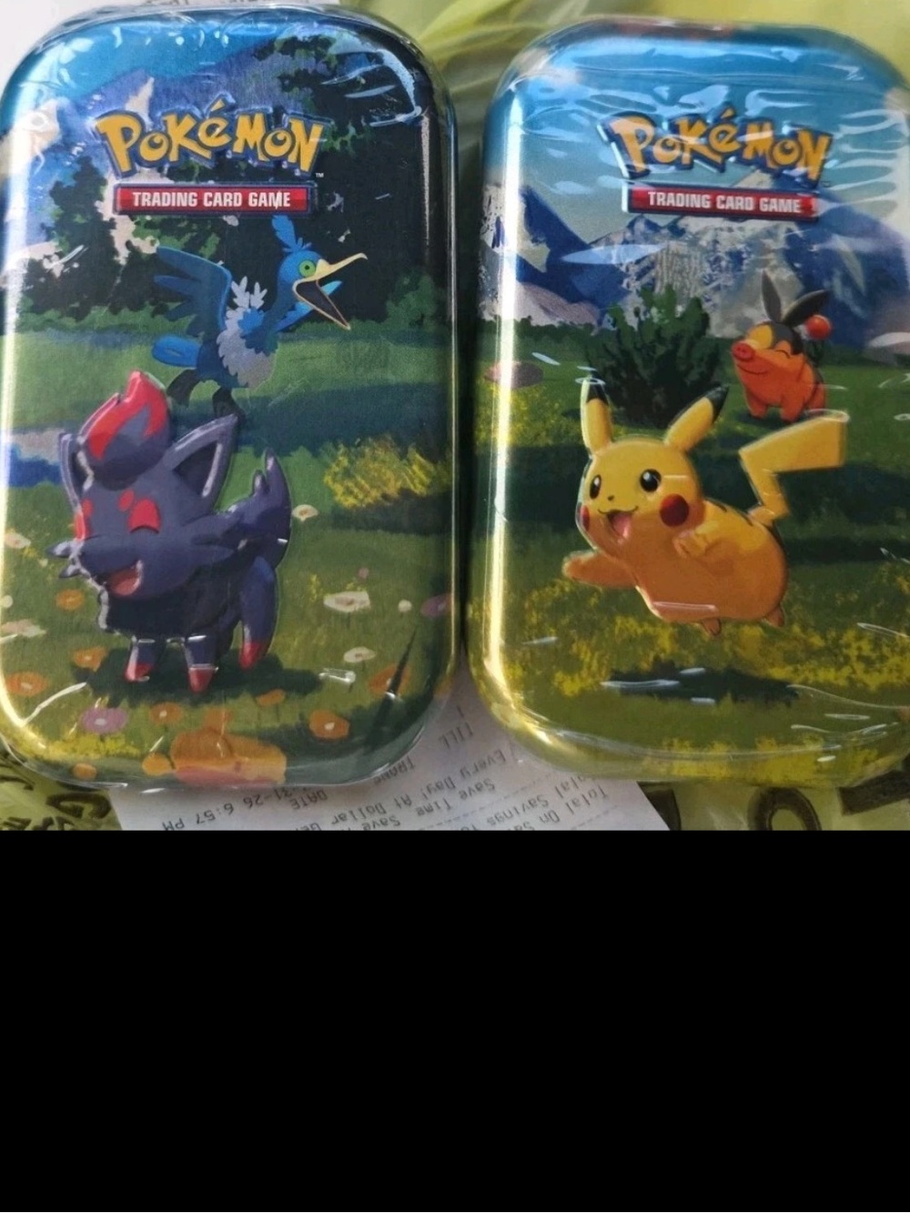 2 Pokémon Mega Evolution Ascended Heroes Pikachu & Tepig Mini Tin Factory Sealed